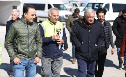 Manolo Jiménez supervisa junto con AMLO rescate de trabajadores en minas Pasta de Conchos y El Pinabete