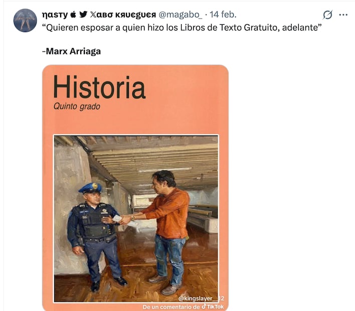 Los mejores memes que dejó la salida de Marx Arriaga de la SEP. Foto: Captura de pantalla