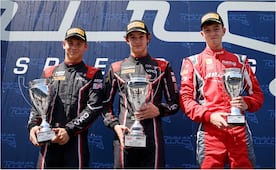 Patricio González logra su primera victoria en el GB3 Championship de Austria