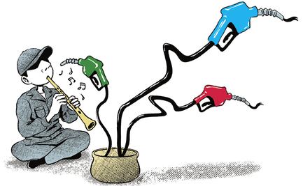 Encarecen la gasolina premium y el diesel 