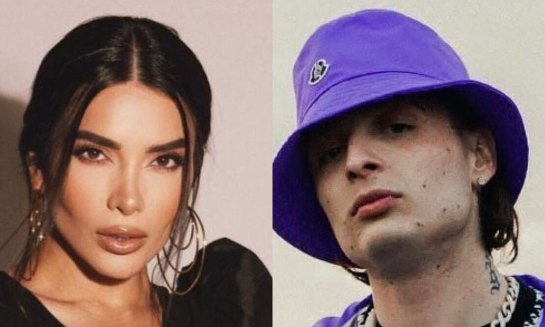 Dania Méndez y Peso Pluma. Fuente: producción Universal