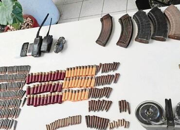 Decomisan armas y detienen a 4 en Costa Grande de Guerrero