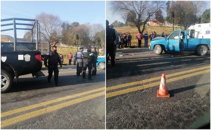 Volcadura de camioneta deja 14 lesionados en la carretera Toluca-Zitácuaro