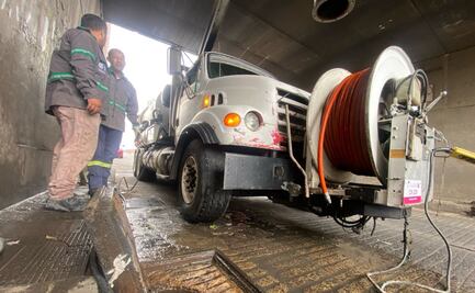 Refuerzan desazolve en la Central de Abasto; operativo “Brigada en Temporada de Patos” evita inundaciones