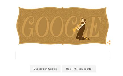 Google recuerda a Adolphe Sax creador del saxofón