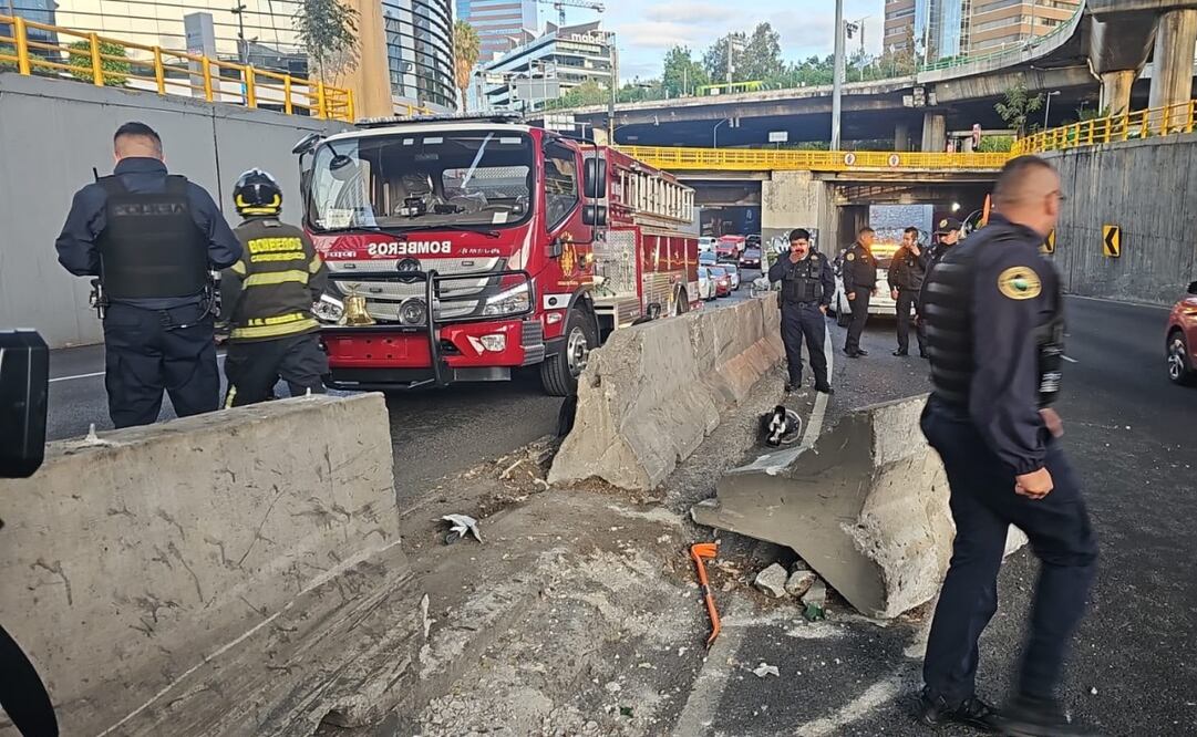 Taxi choca con dovela. Foto: especial