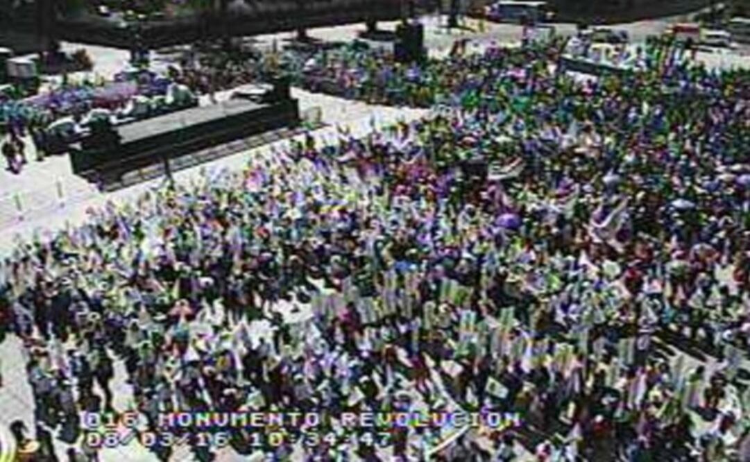 Mujeres campesinas alistan marcha hacia Segob