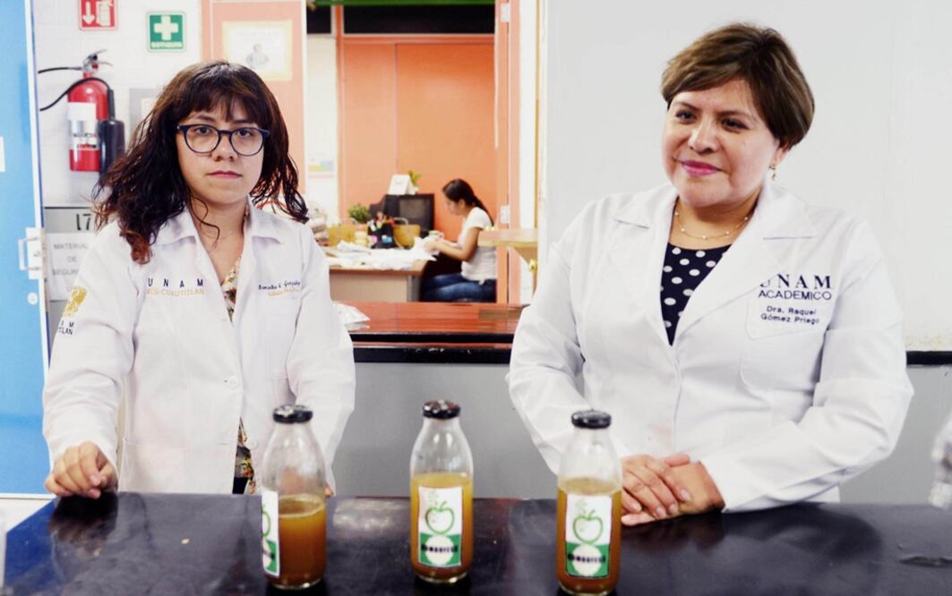 La bebida fue creada por académicos y alumnos de la Facultad de Estudios Superiores (FES) Cuautitlán de la UNAM. Foto: Cortesía UNAM