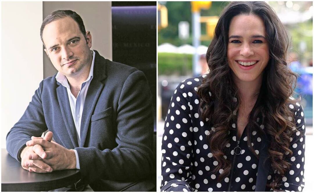 Foto: León Krauze-Archivo / EL UNIVERSAL y Yuriria Sierra-Tomada de Facebook