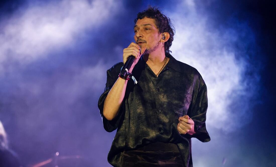 El vocalista de Zoé desató la polémica en redes. Foto: Diego Simón Sánchez | El Universal