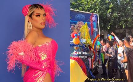 ¡Y soporten! Wendy Guevara recibe apoyo de sus papás desde desfile Pride en León