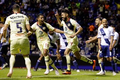 Con gol agónico, América derrotó a Puebla