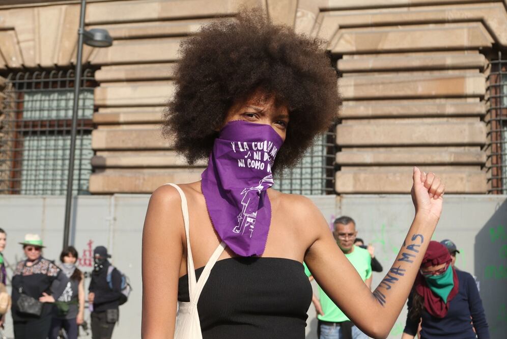 Marcha del 8 de marzo, en conmemoración del Día Internacional de la Mujer. Foto: El Universal, Carlos Mejía, archivo