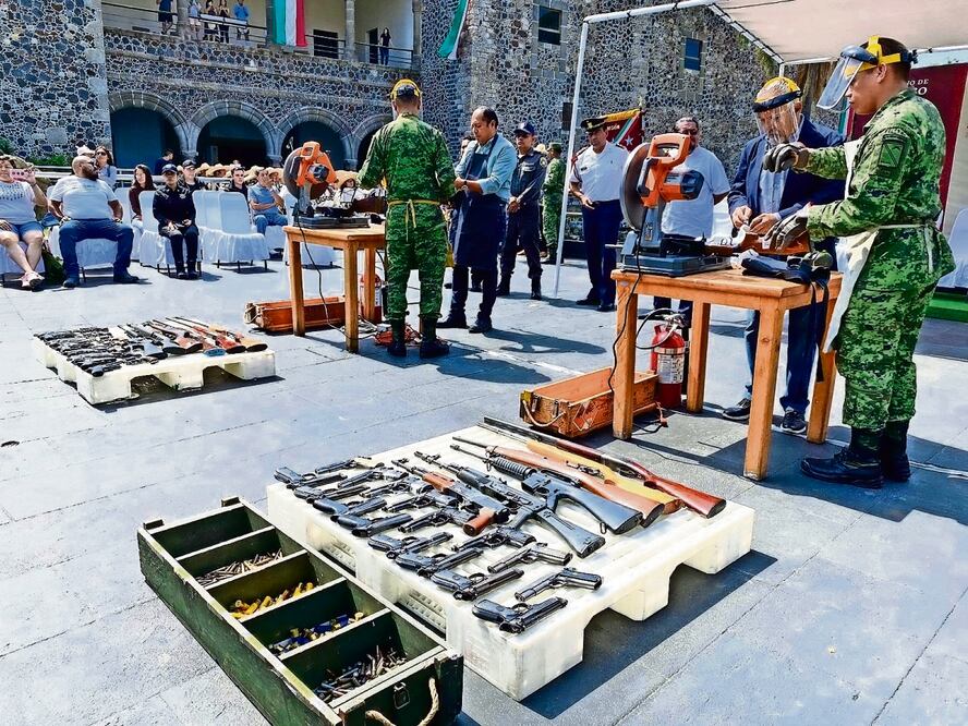 El 3 de marzo de 2022, las Fuerzas Armadas realizaron un aseguramiento histórico en Sonora de 2 millones 829 mil 950 cartuchos de diversos calibres y de material bélico. Foto: Archivo / El Universal