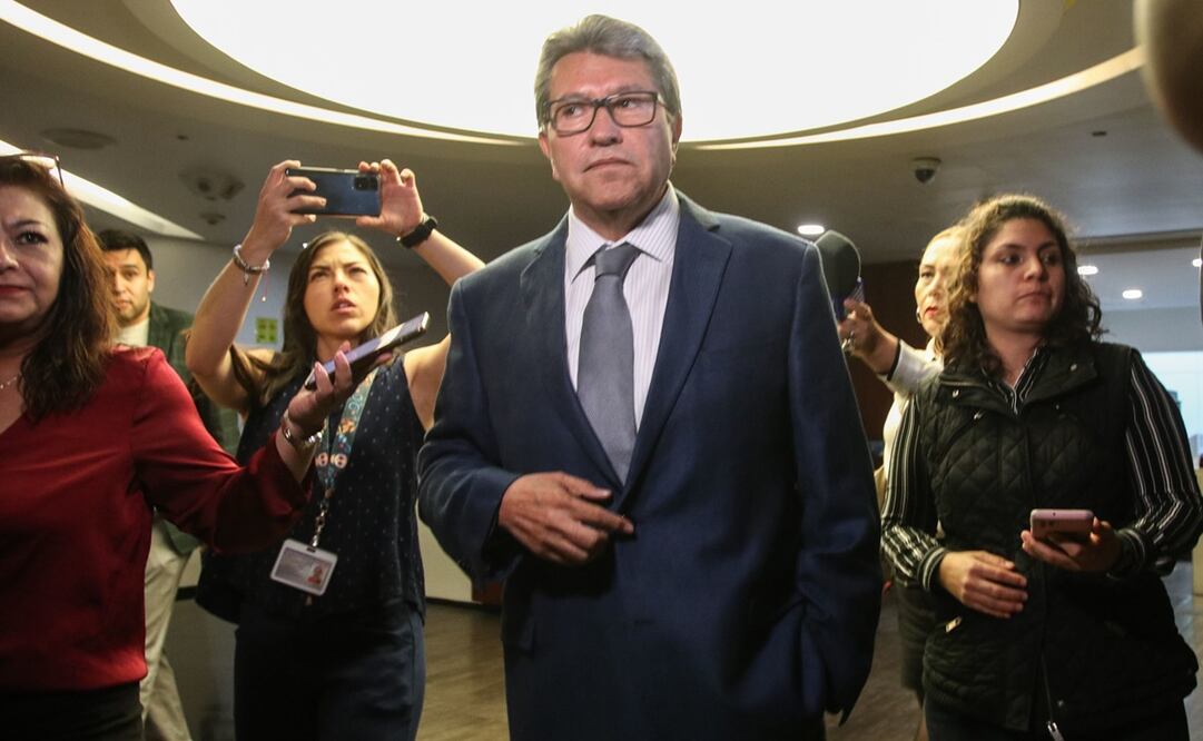 Ricardo Monreal, coordinador de Morena en la cámara de senadores. Foto: Andrea Murcia / Cuartoscuro