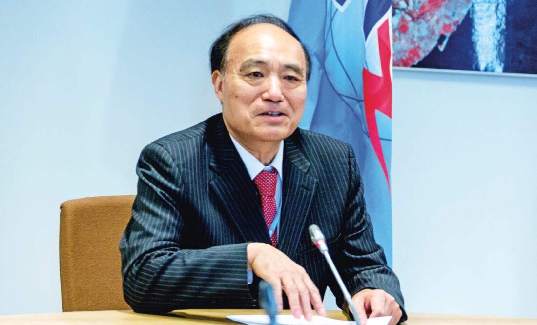 El secretario general de la UIT, Houlin Zhao, comenta que las telecomunicaciones en México están en “buena forma”, pero también es un efecto global, pues el sector va bien a escala internacional (CORTESÍA)
