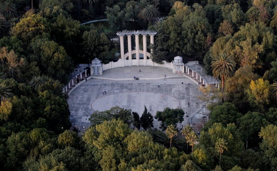 Parque México, en la colonia Condesa. Foto: Fernando Ramírez. EL UNIVERSAL 