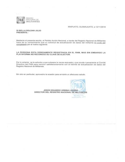 A cada fuga, una reacción azul