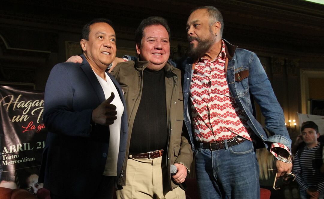 Carlos Cuevas, Jorge Muñiz y Francisco Céspedes