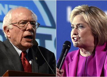 Clinton cae ante Sanders en sondeos por primera vez