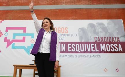 Yasmín Esquivel pide el voto popular como “Ministra de la Transformación”; apuesta por un Poder Judicial austero