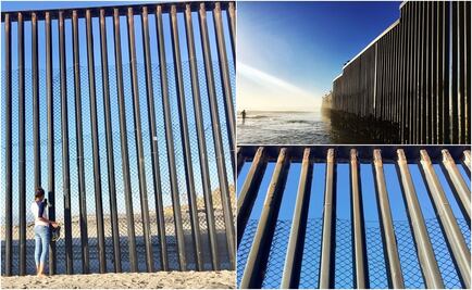 Refuerzan muro fronterizo en Tijuana con malla de alambre