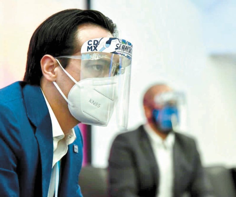 Andrés Atayde dijo que el PAN sacará de la crisis a la capital. ESPECIAL