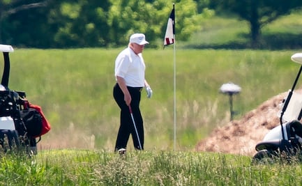 Trump responde a críticas sobre juego de golf en medio de la pandemia