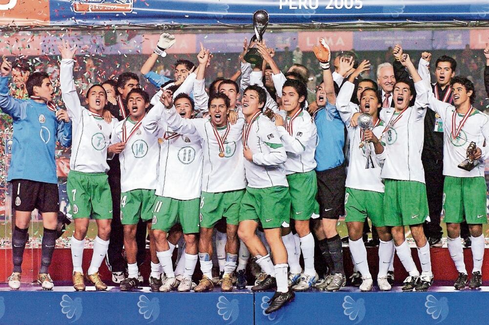 le llamó la generación de oro, auqnue con el paso de los años muchos de ellos se estancaron futbolísticamente. (ARCHIVO EL UNIVERSAL)