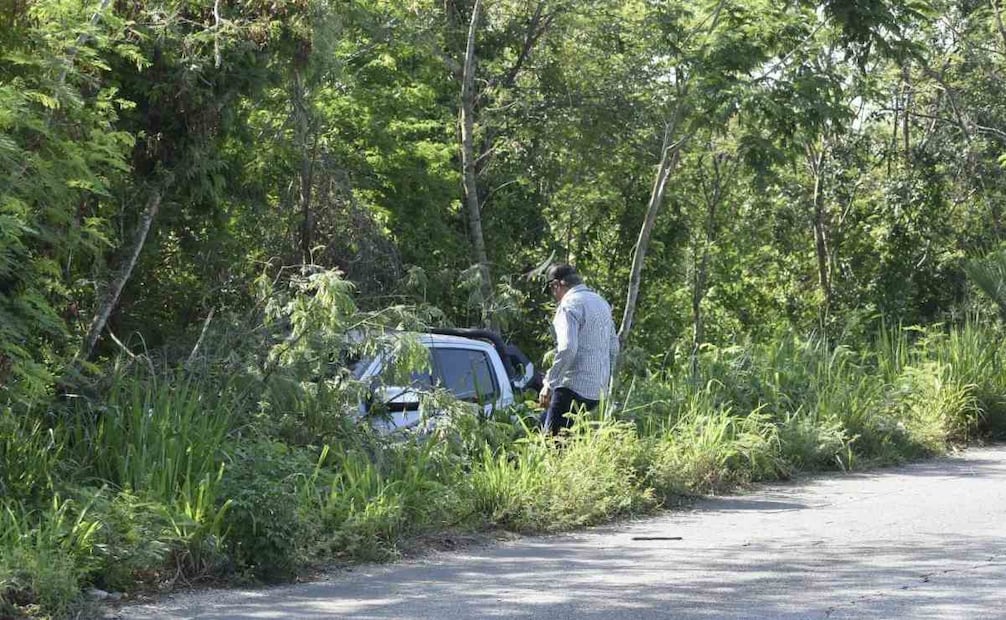 Director de Policía de Seyé sufre accidente automovilístico en Yucatán; testigos aseguran que se encontraba ebrio.
Foto: Especial.
