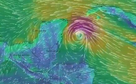 Gobernador de Q.Roo comparte animación del huracán Grace; llama a prepararse