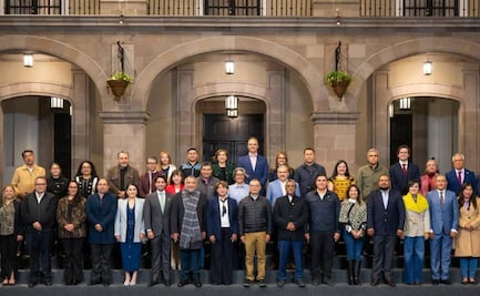Delfina Gómez pide a diputados federales, locales y alcaldes trabajar en equipo; buscan desarrollar proyectos de infraestructura en Edomex