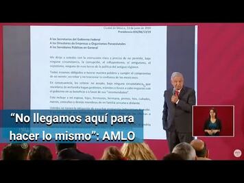 AMLO señala que uno de sus hermanos buscó hacer gestiones en el gobierno de Chihuahua