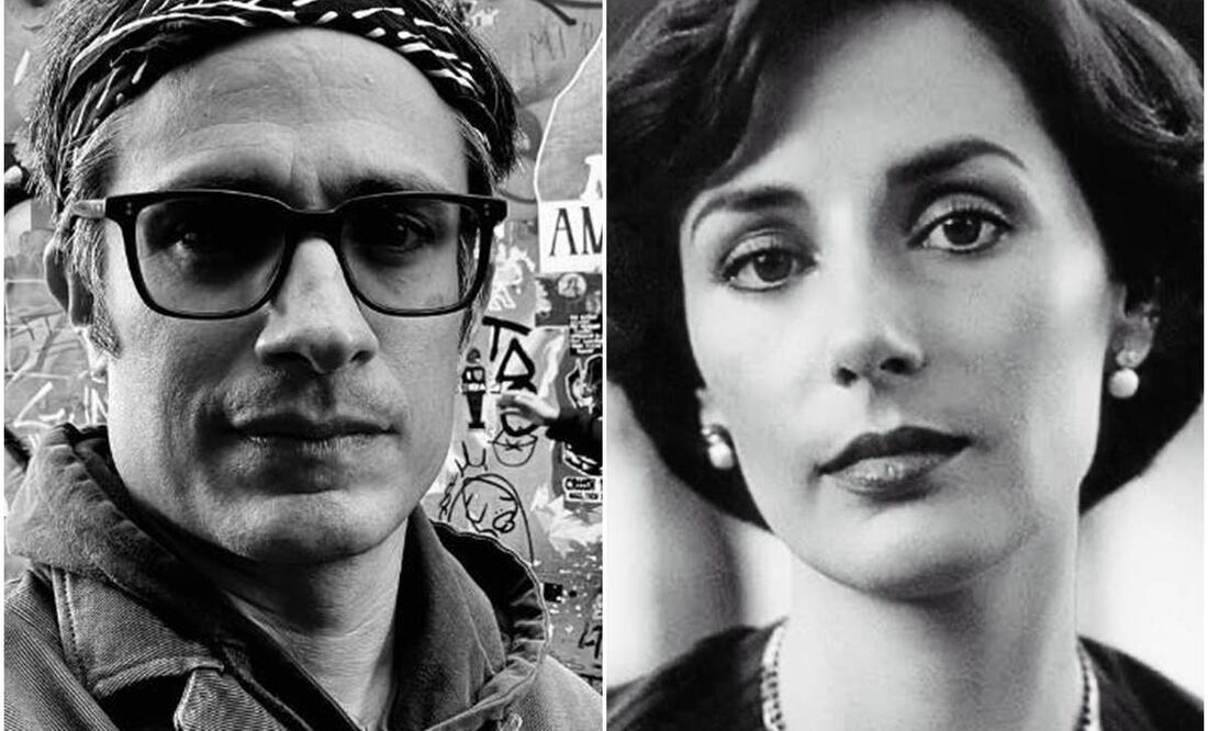 Gael García y Helena Rojo, unidos por el amor a la actuación. Foto: Instagram Gael García.