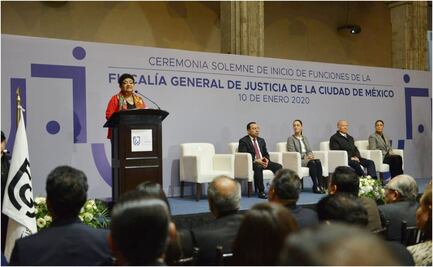 Entra formalmente nueva Fiscalía General de la CDMX