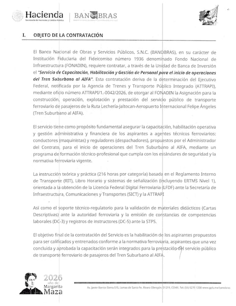 Rumbo a conclusión de trabajos.