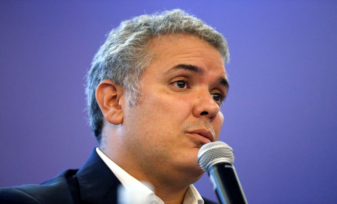 Right wing presidential candidate Ivan Duque speaks during an event in Bogota, Colombia - Photo: Jaime Saldarriaga/Reuters
