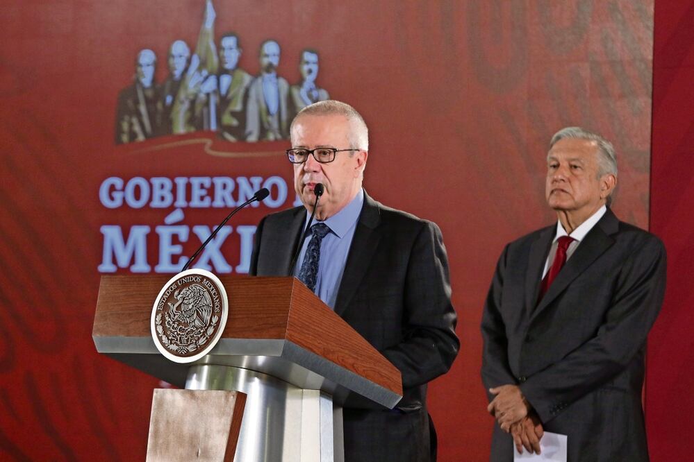 Urzúa fue secretario de diciembre de 2018 al 9 de julio de 2019. Foto: Archivo / EL UNIVERSAL