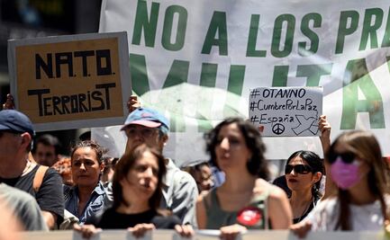 "¡No a la guerra, no a la OTAN!": Miles rechazan Cumbre en Madrid