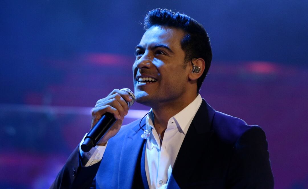 El cantante mexicano Carlos Rivera en concierto. Foto: Carlos Mejia/ El Universal 