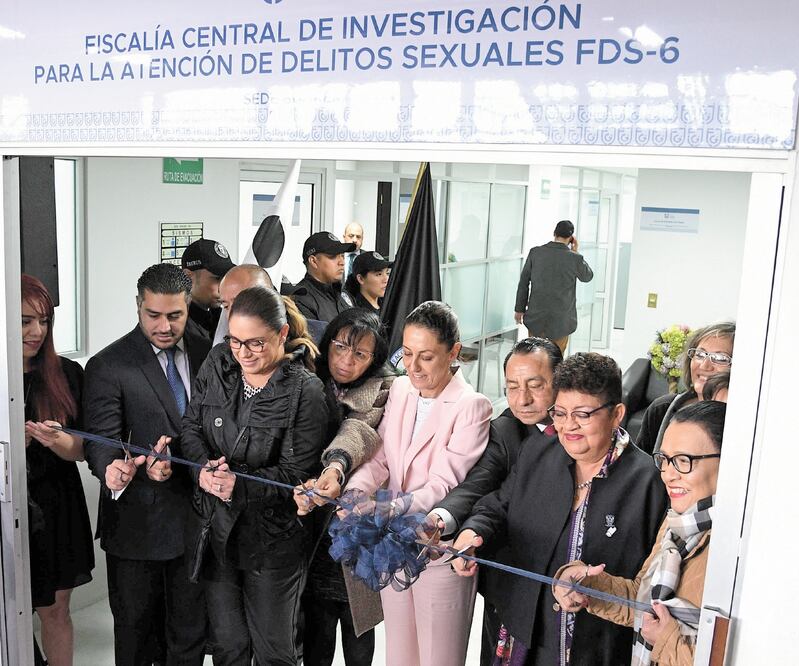 Como parte del plan para erradicar la violencia de género se abrió la Agencia Modelo Especializada en Delitos Sexuales-6. Foto: ARMANDO MARTÍNEZ. EL UNIVERSAL