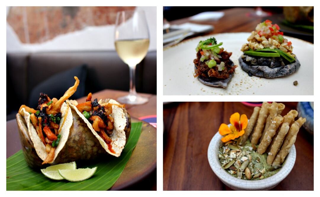 Foto: NATALIA DE LA ROSA / Platillos en Jacinto 1930, en San Miguel de Allende.