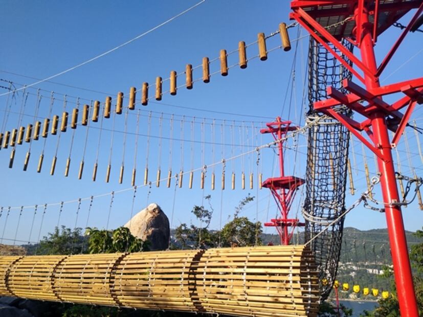 La nueva experiencia del parque de cuerdas de altura Xmonkey en Acapulco