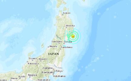 Sismo de magnitud 6.4 sacude costa oriental de Japón 