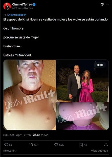 Foto: Captura de pantalla en X