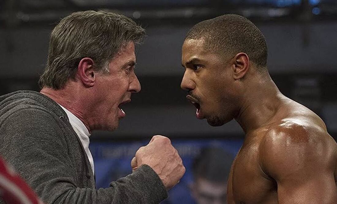 Sylvester Stallone y Michael B. Jordan. Foto: Europa Press
