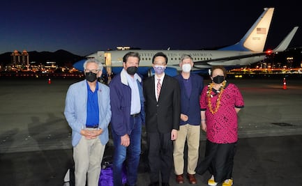 Nueva delegación de EU viaja a Taiwán en medio de la crisis con China