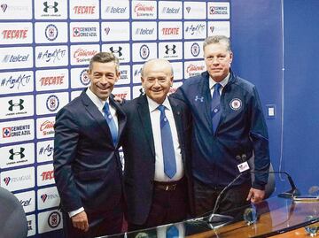 “Billy” Álvarez elogia nueva cara del Cruz Azul