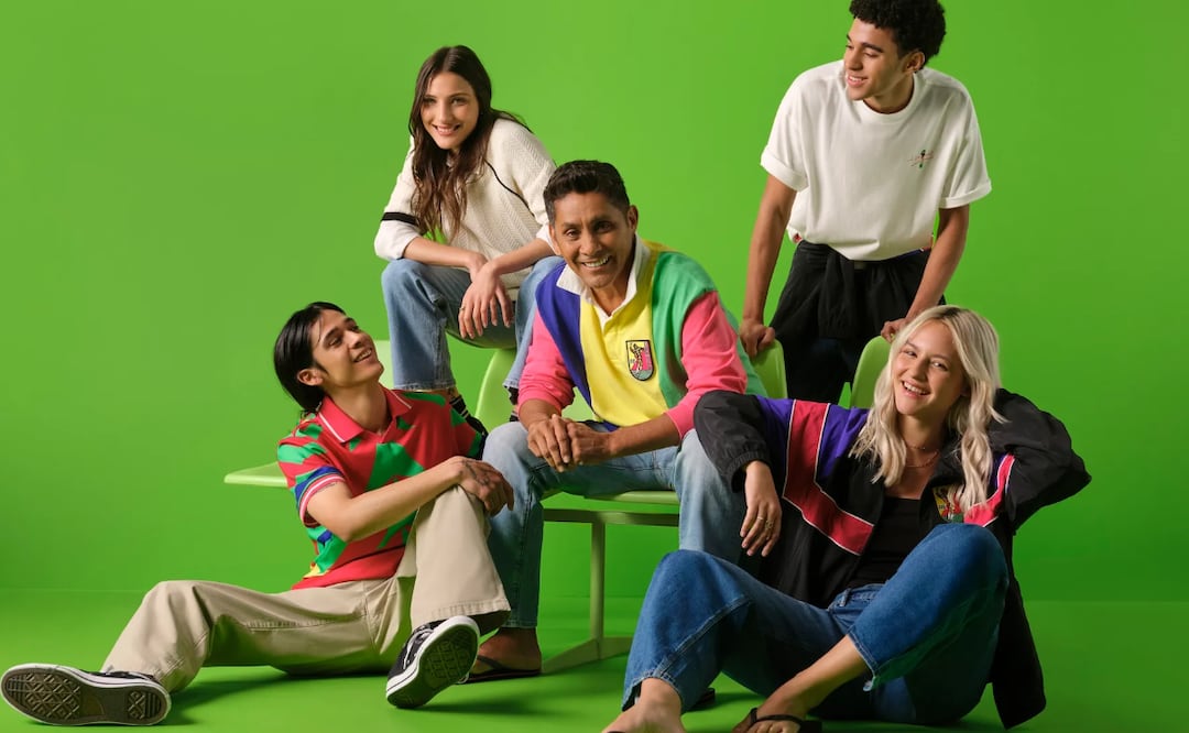 Jorge Campos crea una colección en colaboración con American Eagle. Foto: Cortesía American Eagle