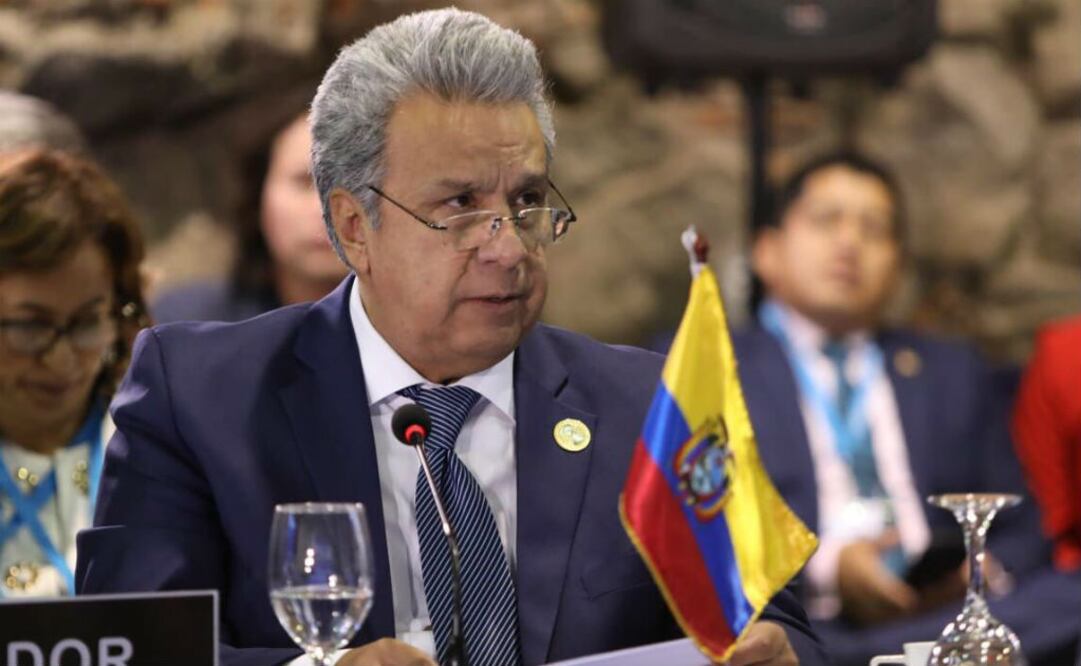 Lenín Moreno también mantendrá su agenda el domingo y se espera su retorno a Ecuador ese mismo día. FOTO: @Lenin